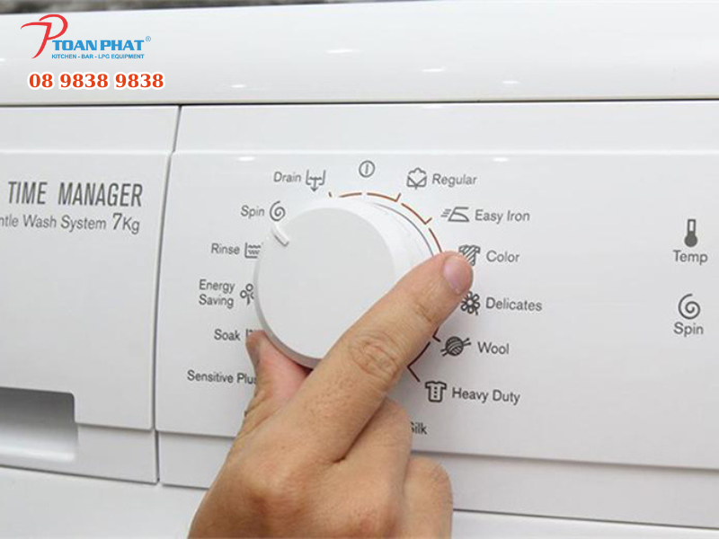 10 Cách tiết kiệm điện nước khi sử dụng máy giặt công nghiệp 5 Chọn chương trình giặt phù hợp để tiết kiệm điện nước khi sử dụng máy giặt công nghiệp