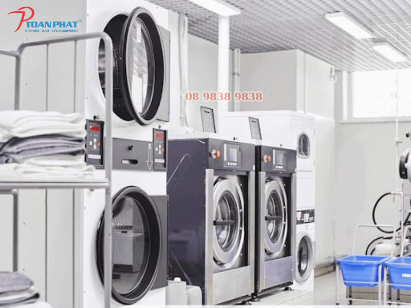 Hướng dẫn chi tiết cách tính toán công suất phòng giặt cho khách sạn 4 Chọn máy giặt phù hợp với công suất phòng giặt