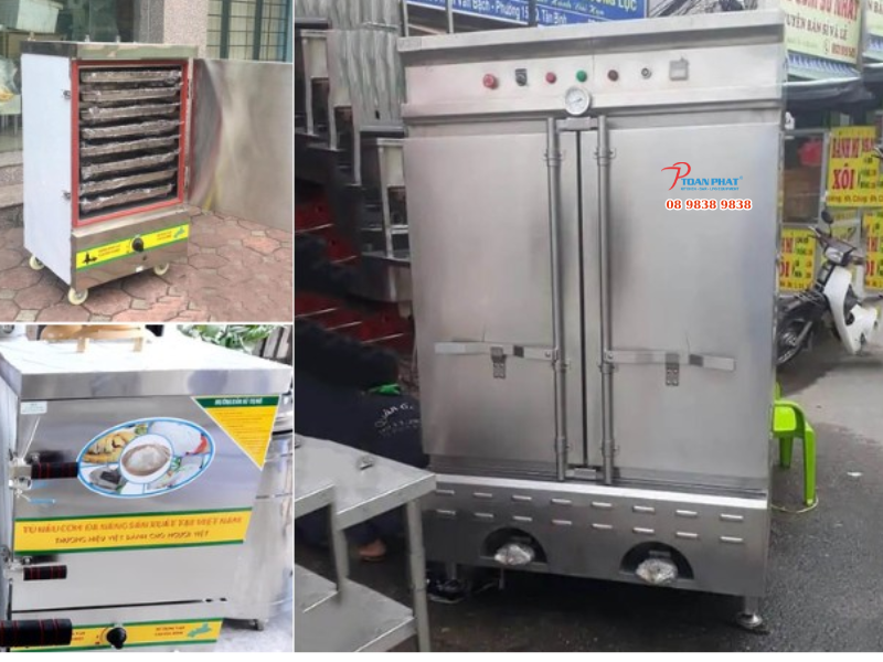 Mua tủ nấu cơm công nghiệp cũ: Nên hay không nên? 2 Các loại tủ nấu cơm công nghiệp cũ phổ biến