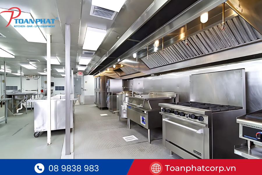 Dự án hệ thống bếp nhà hàng Maison de Charme 3 Công trình thi công bếp công nghiệp nhà hàng Maison de Charme