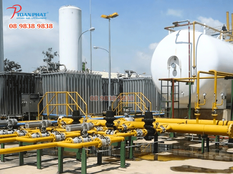 DỰ ÁN HỆ THỐNG BỒN GAS NHÀ MÁY TIMELAND 3 Tầm quan trọng hệ thống bồn chứa gas