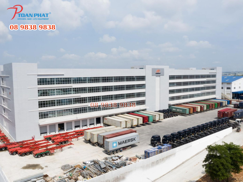 DỰ ÁN HỆ THỐNG BỒN GAS NHÀ MÁY TIMELAND 2 Tổ hợp nhà xưởng chuyên sản xuất máy massage và ghế sofa Timberland