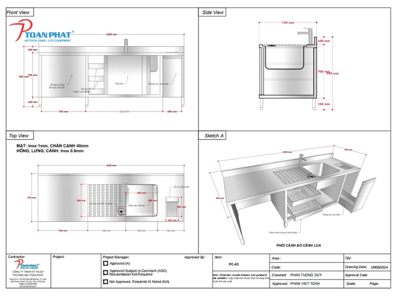 ban ve thiet bi bep cong nghiep 2