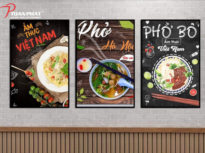 Danh sách thiết bị cần có khi mở quán phở đầy đủ nhất 13 Đồ trang trí cho quán