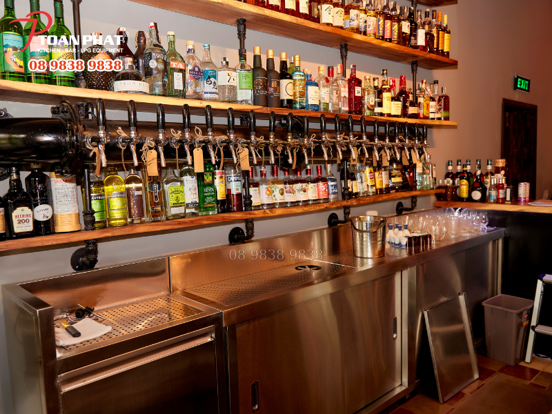 DỰ ÁN THI CÔNG QUẦY BAR TẠI TRE EATERY AND BAR 2 Giới thiệu về dự án thi công quầy bar