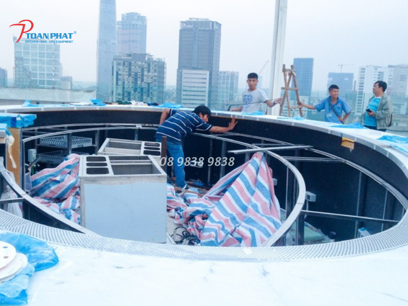 Thi công bếp công nghiệp - nhà hàng, khách sạn uy tín giá tốt 5 Khảo sát thực tế dự án cần thi công bếp công nghiệp
