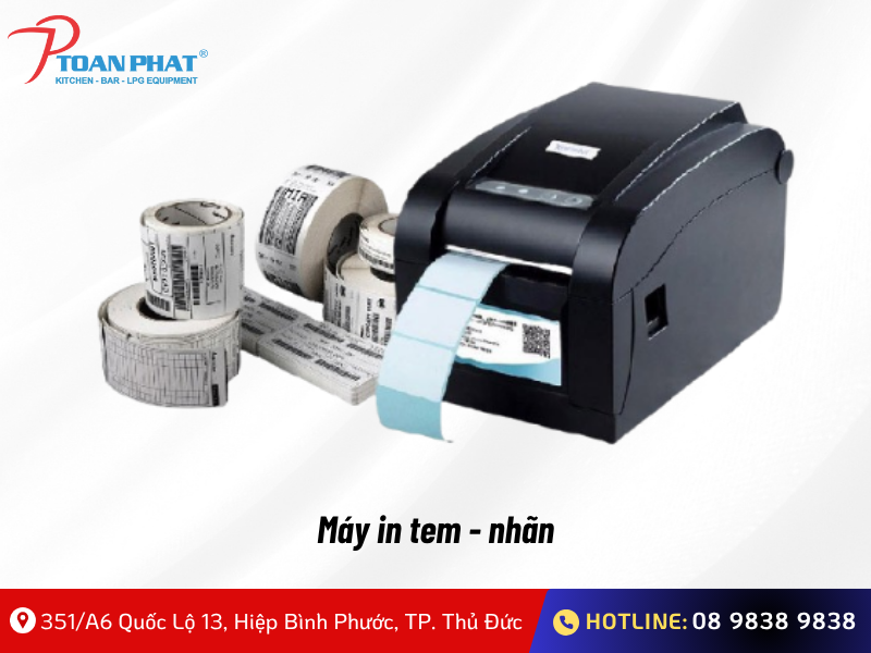Quy trình sản xuất bánh mì công nghiệp đạt chuẩn chất lượng 2025 17 Máy in tem nhãn
