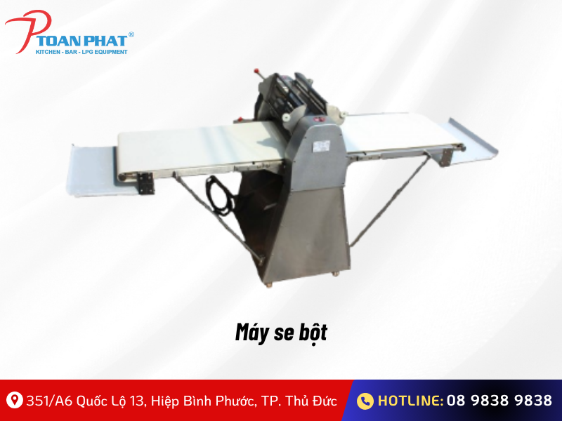 Quy trình sản xuất bánh mì công nghiệp đạt chuẩn chất lượng 2025 13 Máy se bột - tạo hình bánh