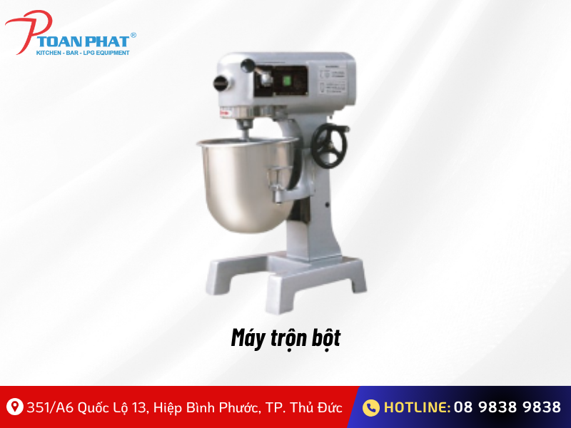 Quy trình sản xuất bánh mì công nghiệp đạt chuẩn chất lượng 2025 11 Máy trộn bột công nghiệp