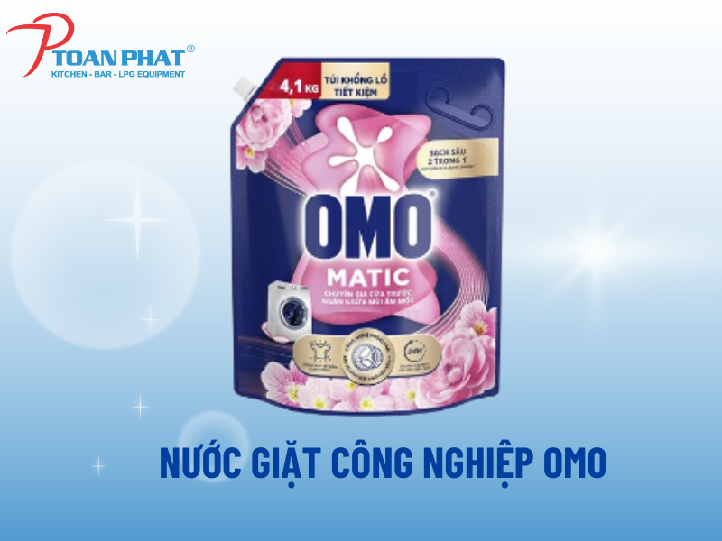TOP 5 loại nước giặt công nghiệp tốt nhất cho khách sạn, nhà máy 5 Nước giặt công nghiệp OMO Professional