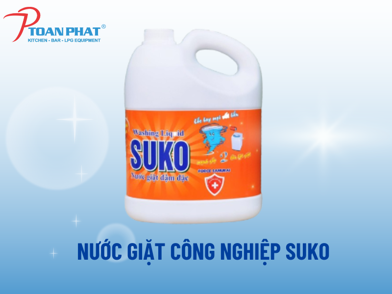 Nước giặt công nghiệp Suko