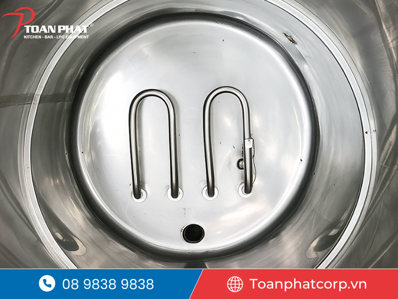 Nồi nấu phở điện đôi inox 304 đa dạng kích thước | Giá tốt 4 Thanh nhiệt công suất cao