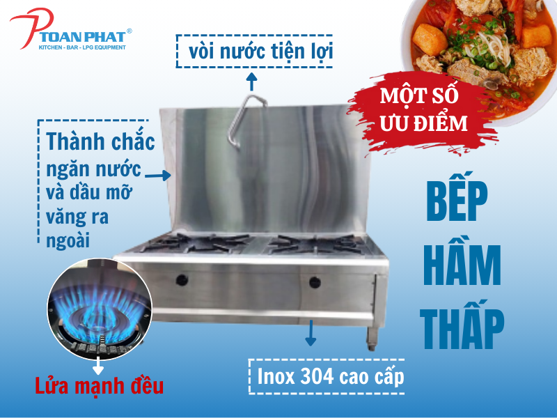 TOP những thiết bị cần mua khi mở quán cơm kinh doanh 4 Bếp hầm công nghiệp - thiết bị cần mua khi mở quán cơm kinh doanh