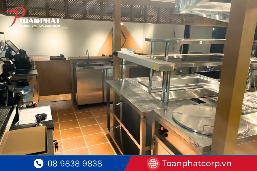 Giải pháp thiết bị quầy bar đáp ứng nhu cầu vận hành chuyên nghiệp tại T3 Tân Sơn Nhất