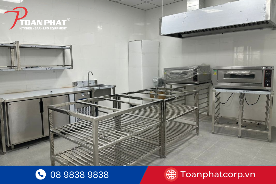 Dự án bếp thực hành trường Đại học Văn Hiến