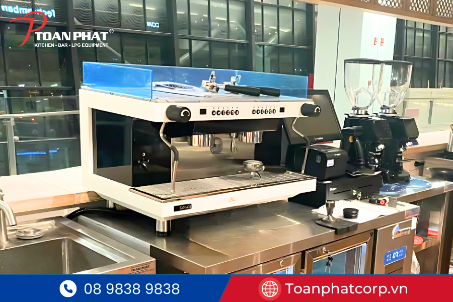Dự án hệ thống quầy bar nhà ga sân bay Tân Sơn Nhất 11 Sanremo Zoe 2 Group – giải pháp pha chế cho hệ thống quầy bar công nghiệp