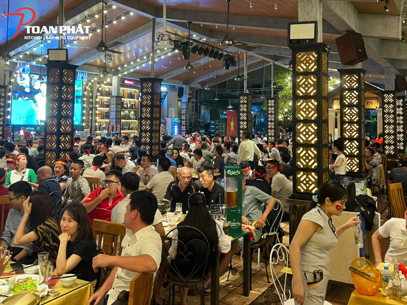 Mở quán phở cần đầu tư nồi bao nhiêu lít? Theo tô bán/ngày? 4 Nhà hàng lớn