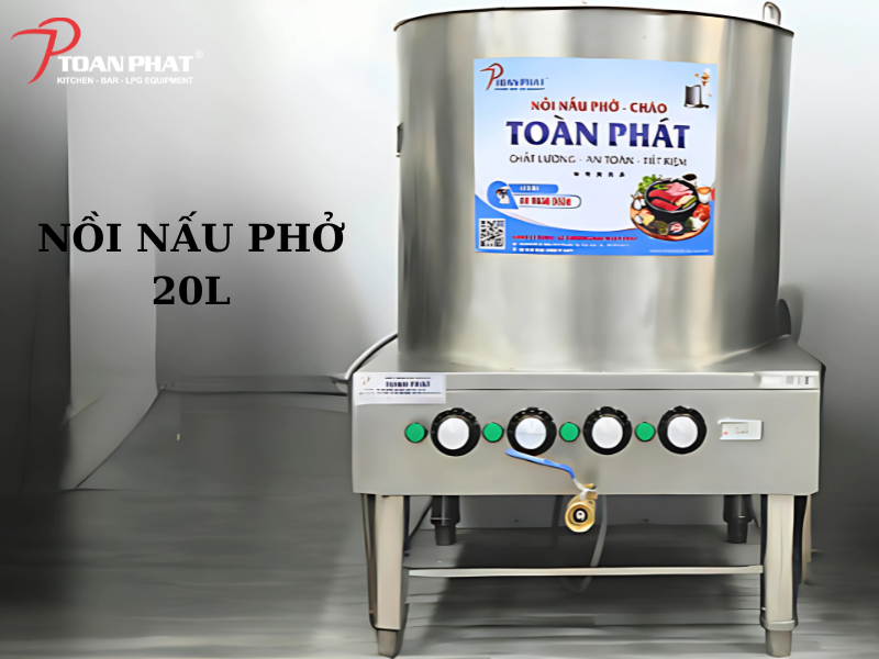 Nồi điện nấu phở 20L Inox cao cấp, đa năng | Giá tốt 2 Nồi điện nấu phở 20L