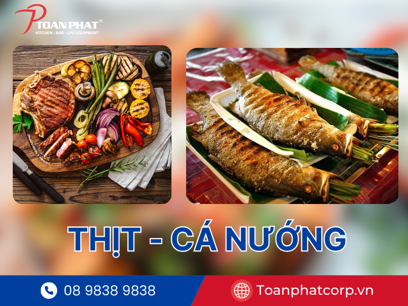 20+ Món ngon có thể nấu bằng lò hấp nướng đa năng công nghiệp 2 Các món thịt - cá nướng bằng lò hấp nướng đa năng