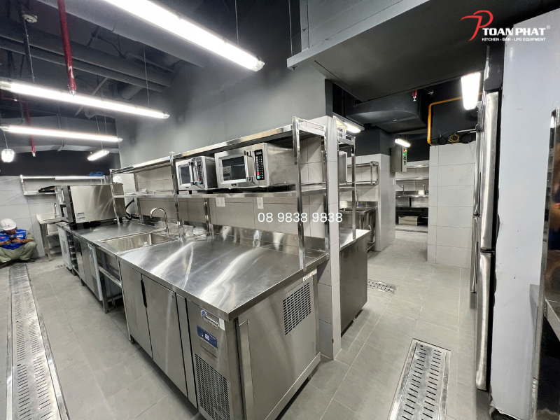 Dự án thi công hệ thống bếp tại trung tâm thương mại bcons
