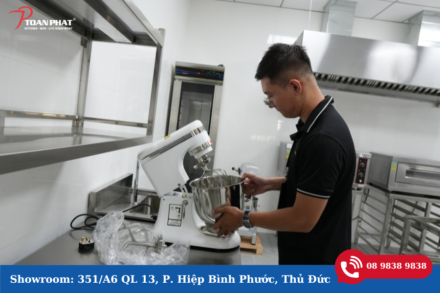 DỰ ÁN BẾP BÁNH CÔNG TY TNHH HY VỌNG SÀI GÒN 5 Máy trộn bột