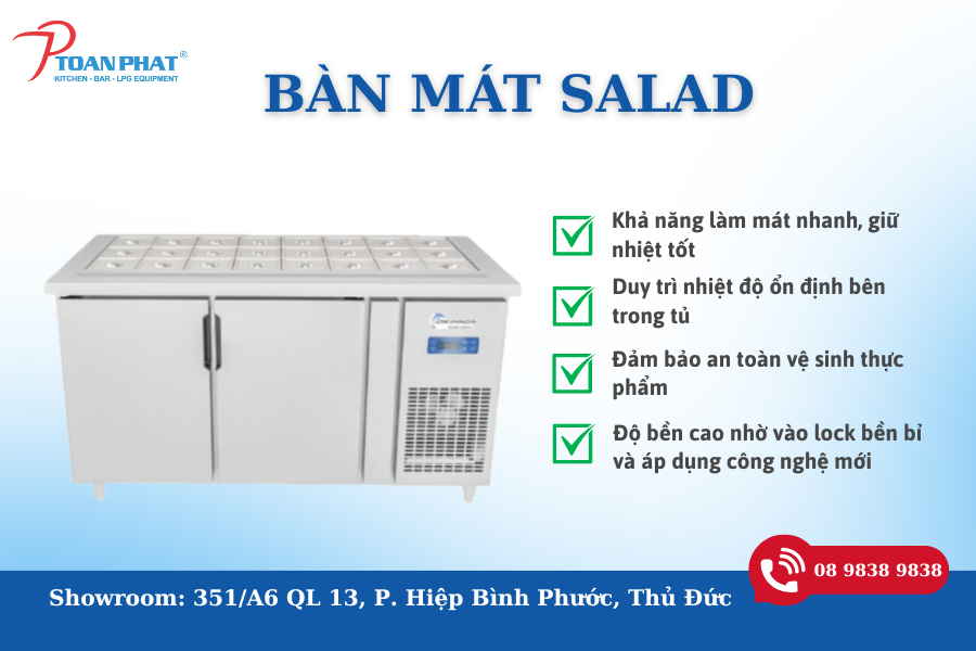 Bàn mát Salad Okinaga