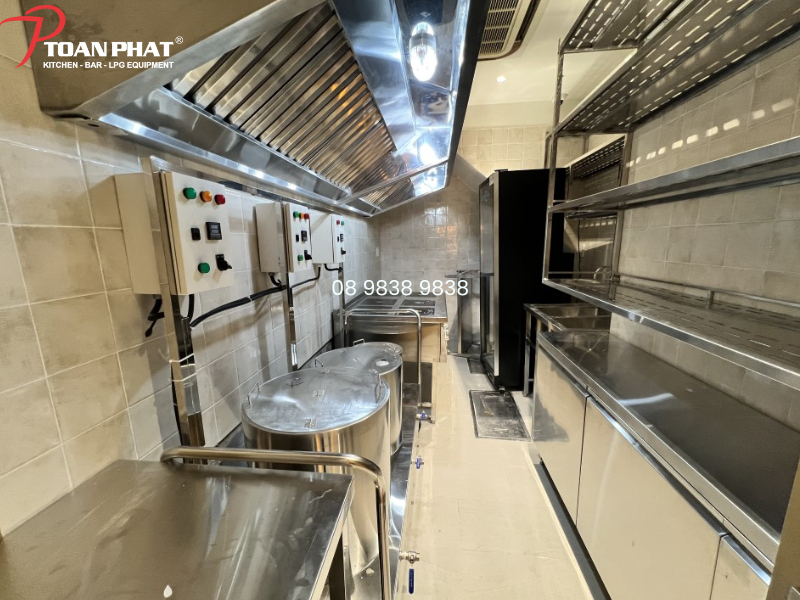 Dự án thi công hệ thống bếp công nghiệp GALAXY COFFEE & TEA 14 DU AN GALAZY COFFEE TEA