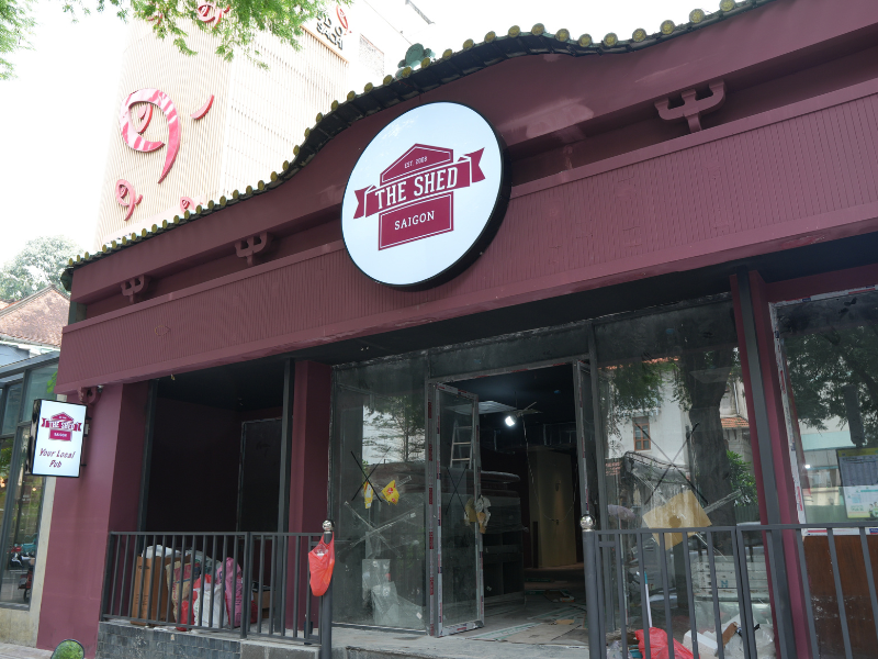 DỰ ÁN BẾP CÔNG NGHIỆP NHÀ HÀNG ÂU THE SHED SÀI GÒN 1 Nhà hàng The Shed Sai Gon
