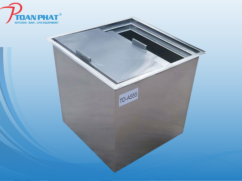 Thùng đá inox mini