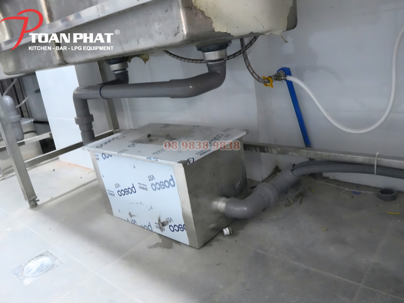 Cách lắp bể tách mỡ đúng quy trình kỹ thuật chi tiết từ A đến Z 4 Bể tách mỡ do Toàn Phát sản xuất