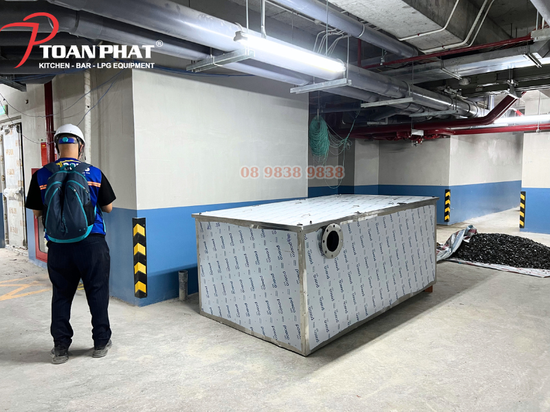 Cách lắp bể tách mỡ đúng quy trình kỹ thuật chi tiết từ A đến Z 3 Cách lắp bể tách mỡ tại nhà hàng, khách sạn