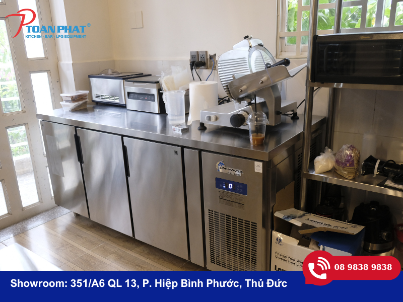 DỰ ÁN BẾP BÁNH CÔNG TY TNHH HY VỌNG SÀI GÒN 3 Bàn mát Okinaga