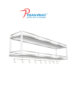 Kệ inox treo tường 304 cao cấp, đa dạng mẫu mã | Giá tốt