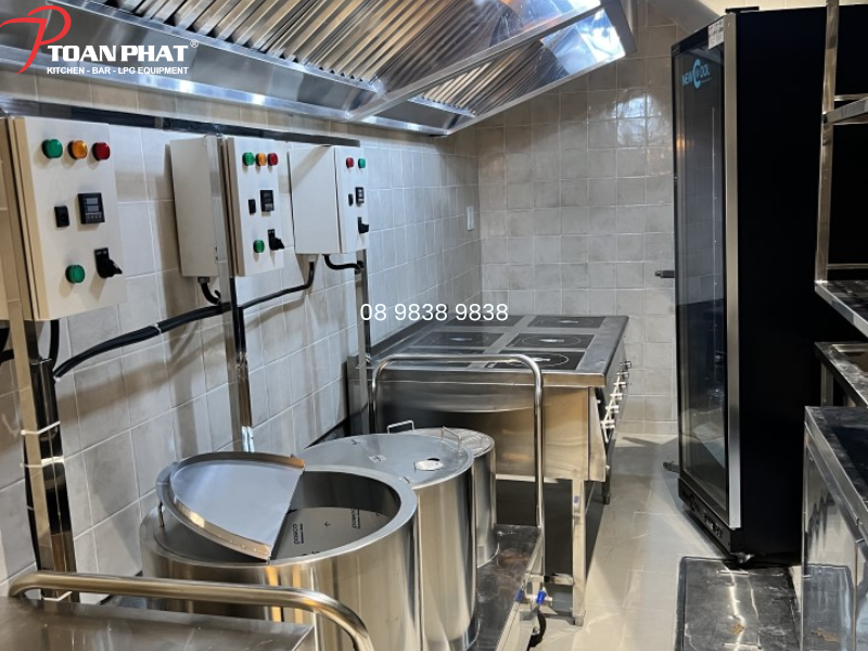 Dự án thi công hệ thống bếp công nghiệp GALAXY COFFEE & TEA 13 hinh anh du an 1