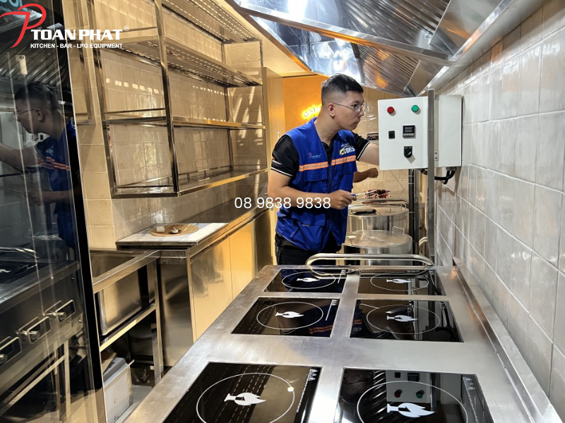 Dự án thi công hệ thống bếp công nghiệp GALAXY COFFEE & TEA 11 hinh anh du an 2