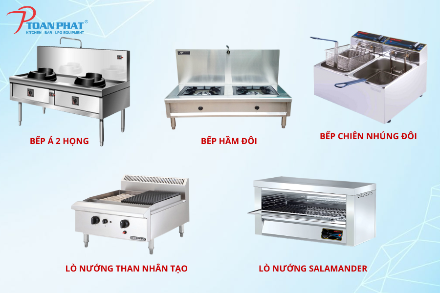 Thiết bị bếp công nghiệp nhà hàng