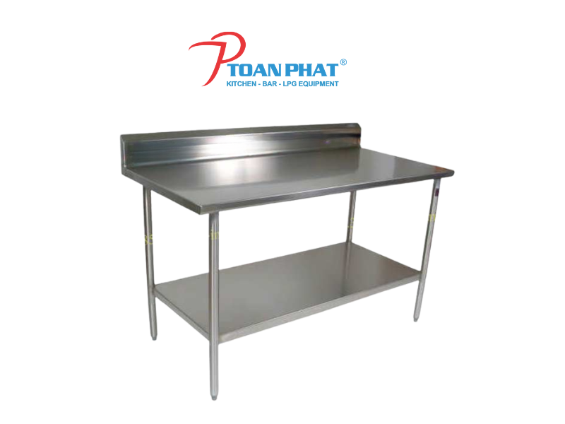 BÀN GIA VỊ INOX 304 CAO CẤP (SẢN XUẤT THEO YÊU CẦU) 2 bàn gia vị inox cho nhà bếp