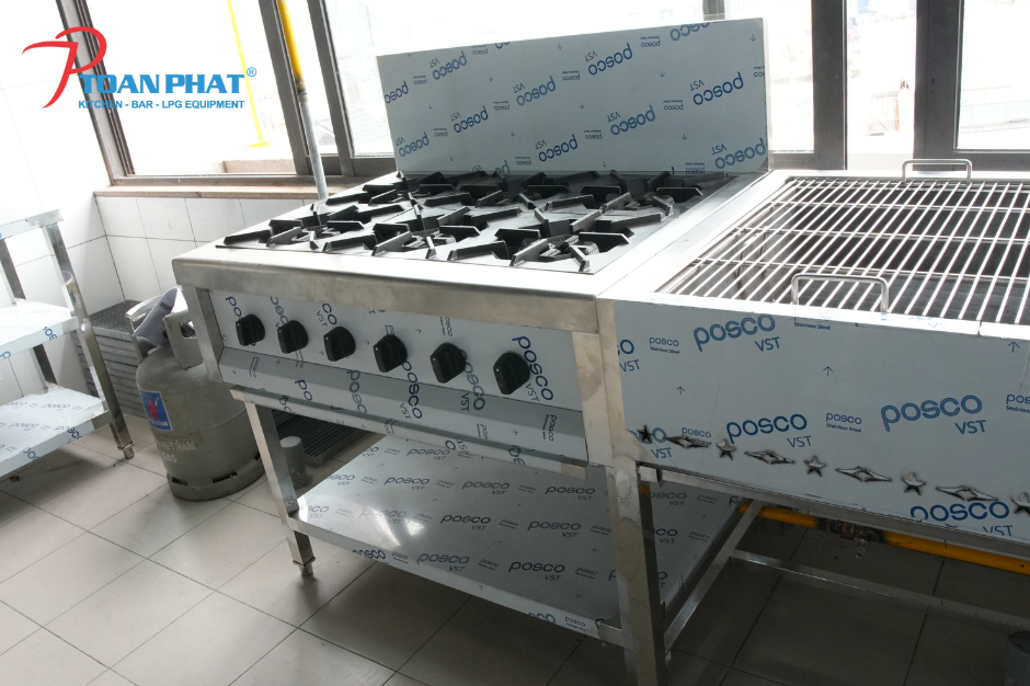 Bếp Á công nghiệp dùng gas