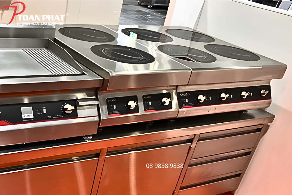 Bếp Âu điện từ 2 họng
