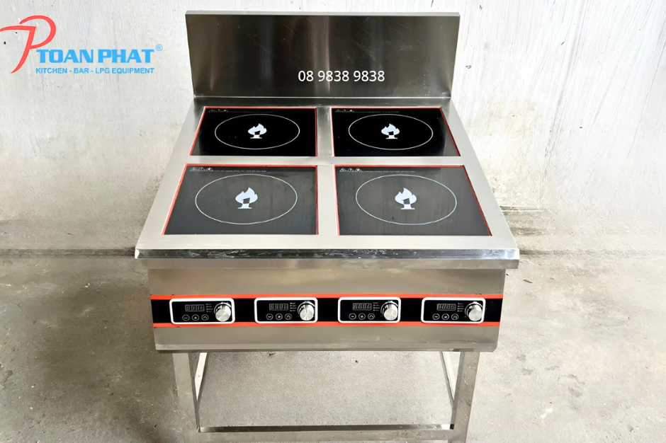 Bếp Âu điện từ 4 họng