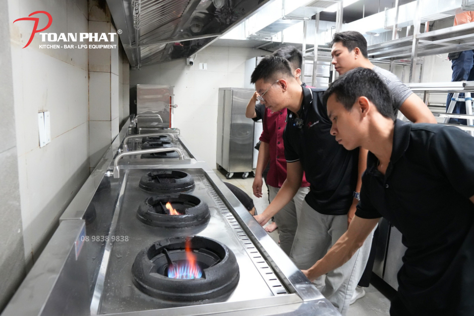 Bếp gas công nghiệp có công suất lớn