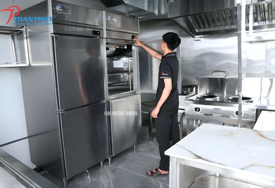 DỰ ÁN BẾP KHÁCH SẠN - G8 RIVERSIDE HOTEL TẠI 302 VÕ VĂN KIỆT 7 he thong bep khach san