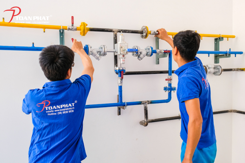 Hệ thống gas cho nhà hàng