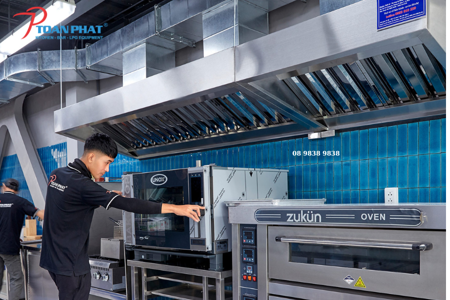 Hoàn thiện và bàn giao chụp hút khói