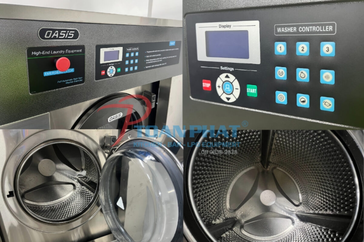 Cấu tạo của máy giặt sấy oasis