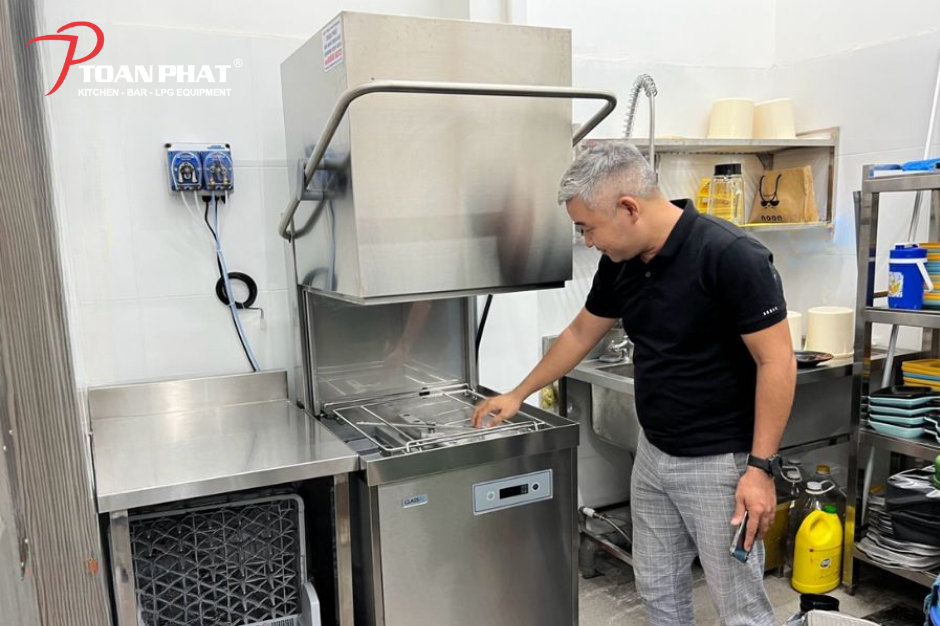Máy rửa ly công nghiệp