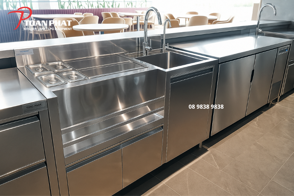 Giá quầy pha chế phụ thuộc vào nhiều yếu tố