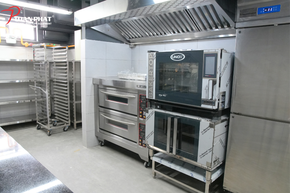 Thiết bị làm bánh do Toàn Phát cung cấp