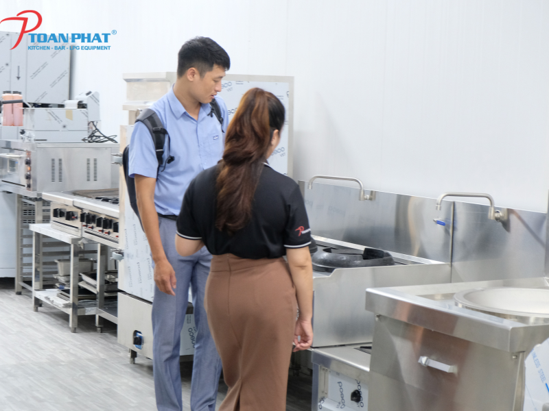 Gia công tủ inox cho bếp công nghiệp theo yêu cầu, giá tốt 6 Tiếp nhận yêu cầu từ khách hàng