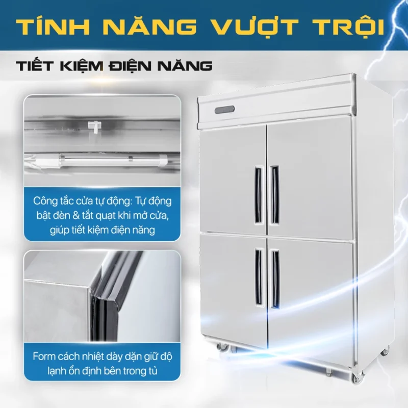 Ưu điểm của tủ lạnh trưng bày